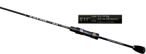 Спиннинговое удилище Xesta Black Star 2ND Generation S511-S